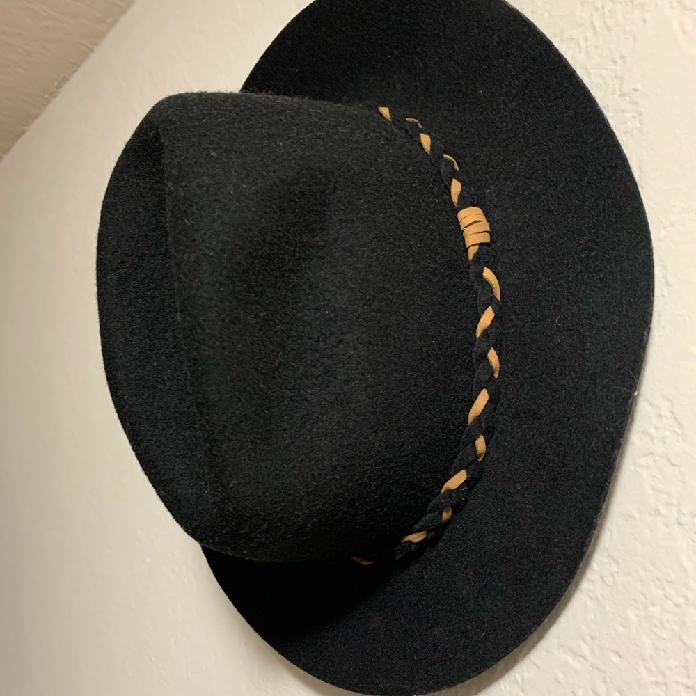 Black hat, bohemian style